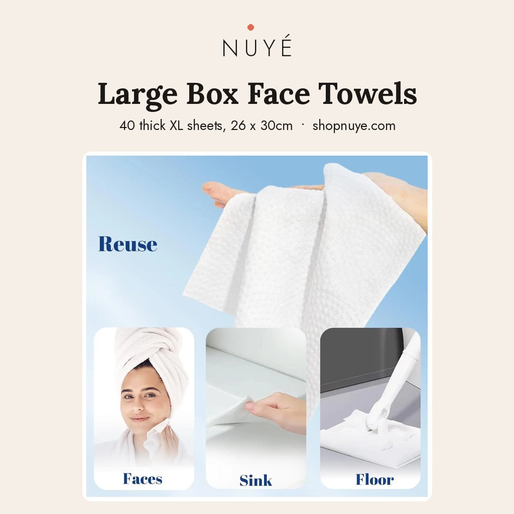 XL Face Towels – Box of 40
