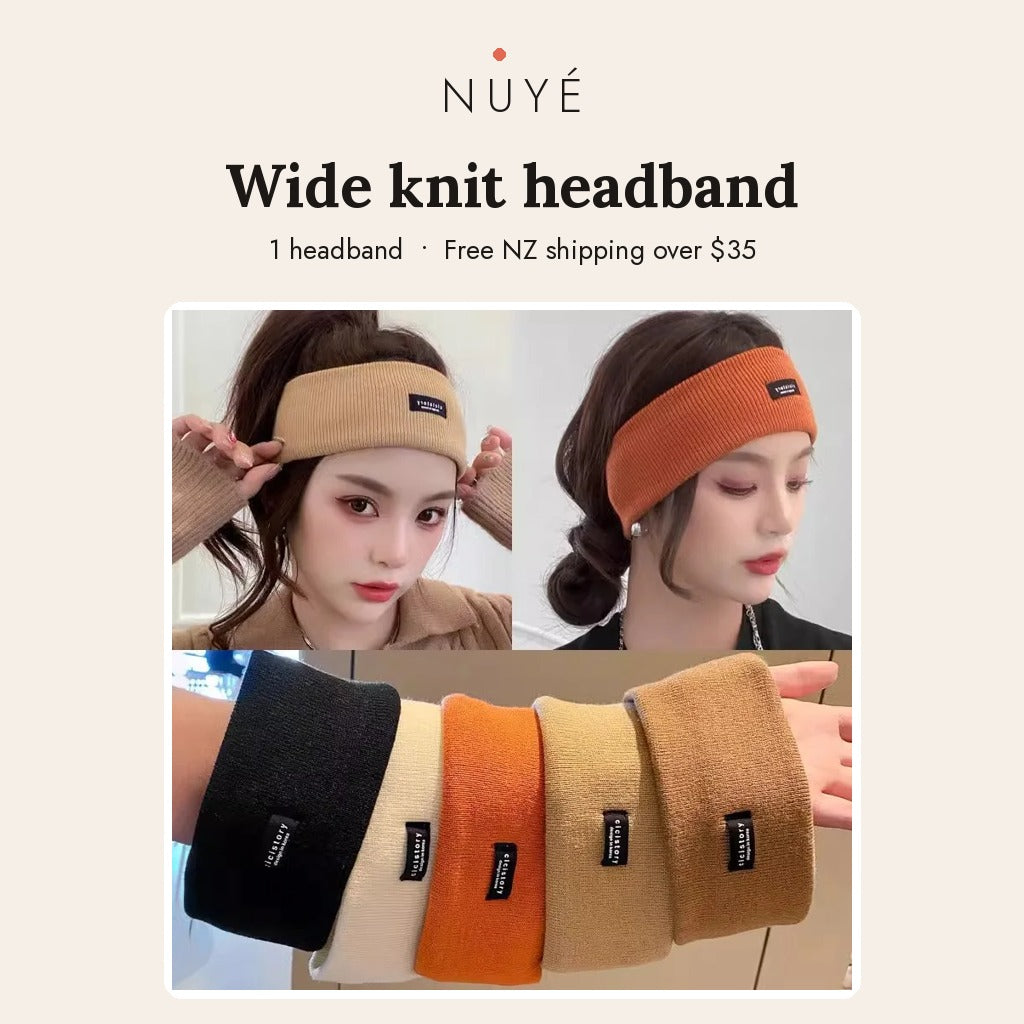 Wide Knit Winter Headband
