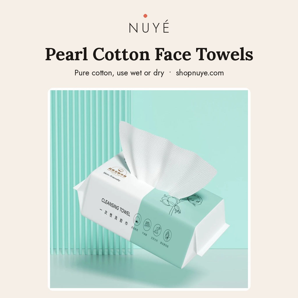 NUYÉ Pearl Cotton Face Towels 30 Pack