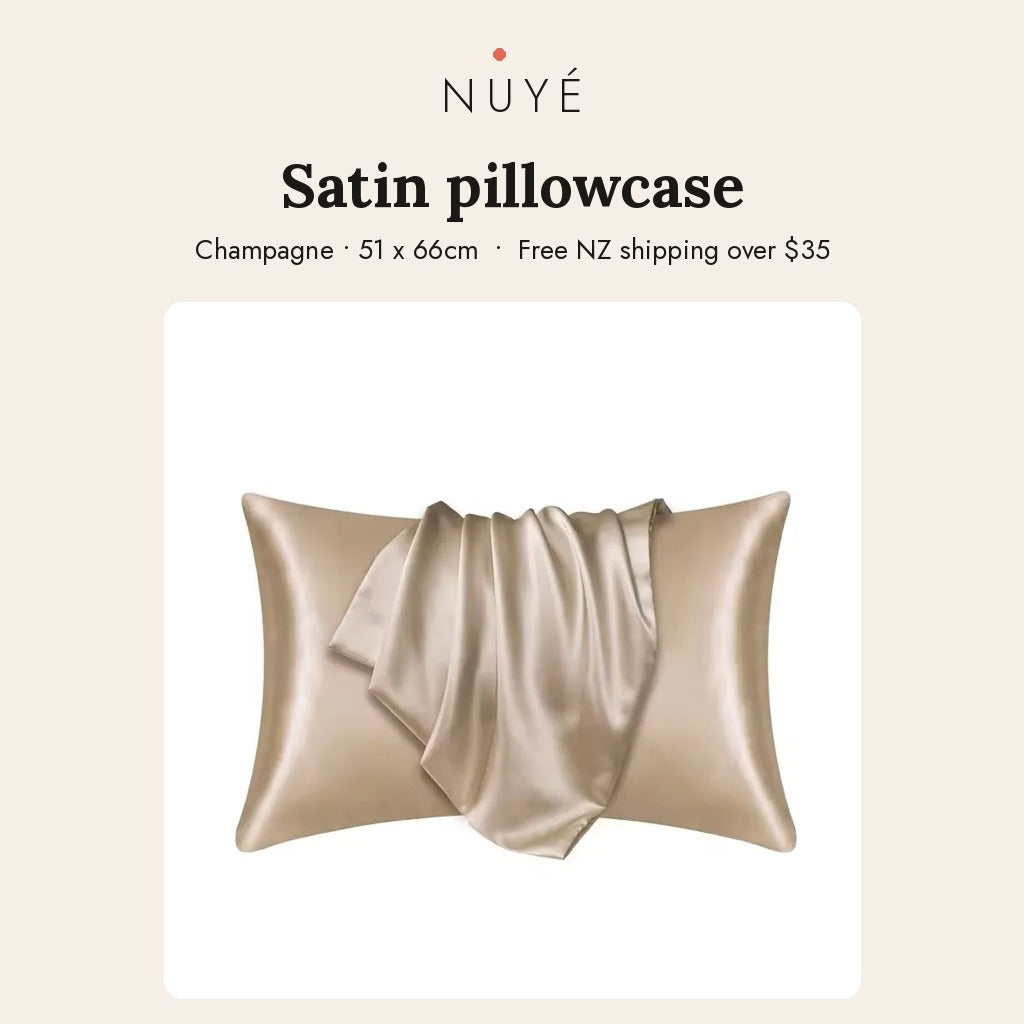 Satin Pillowcase – Champagne