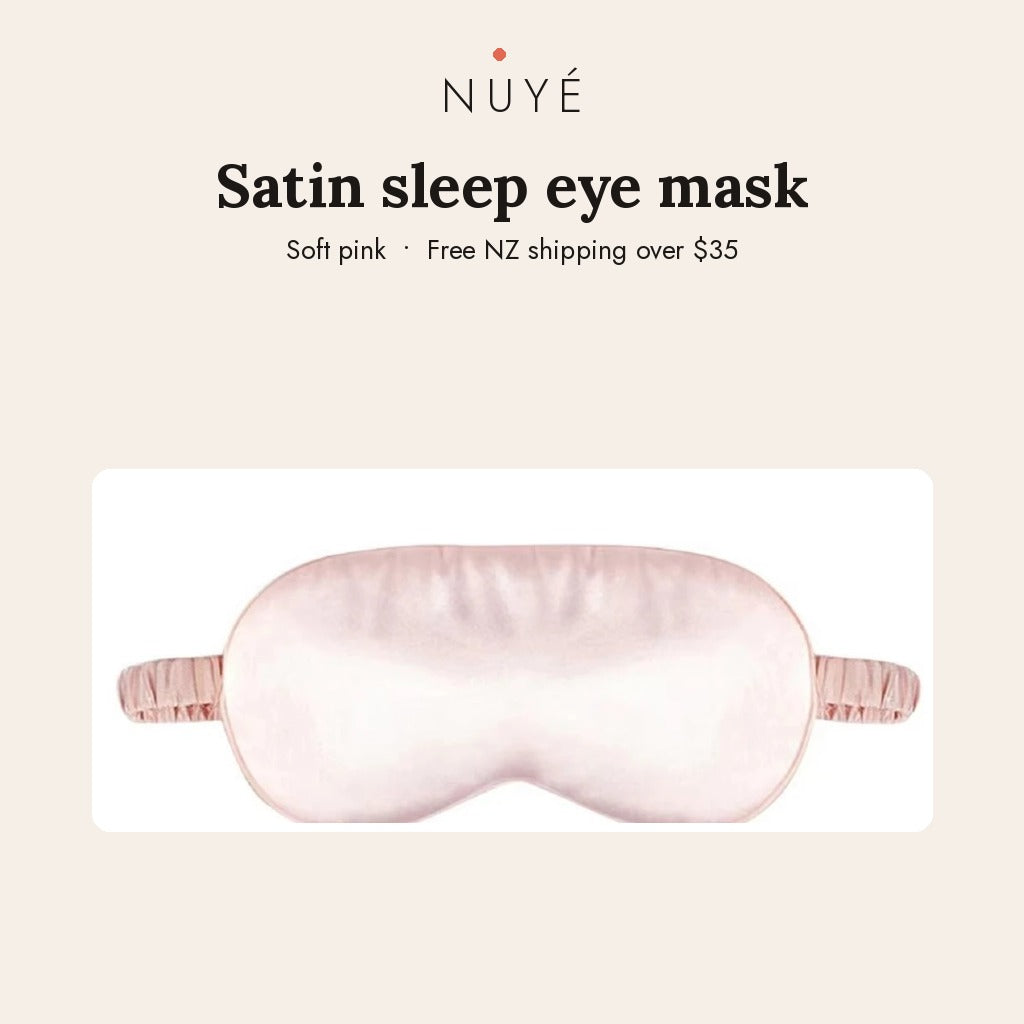Satin Sleep Eye Mask – Pink