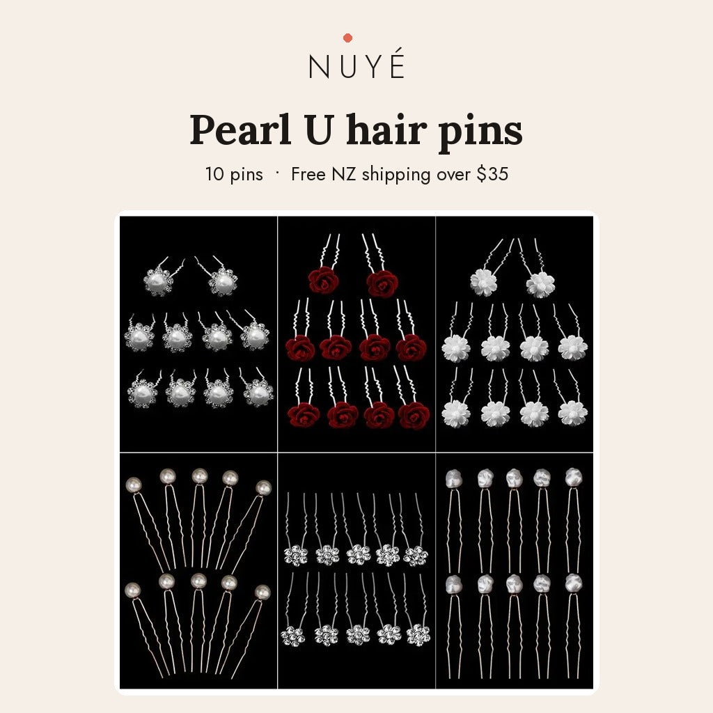 Pearl U Hair Pins – 10 Pack