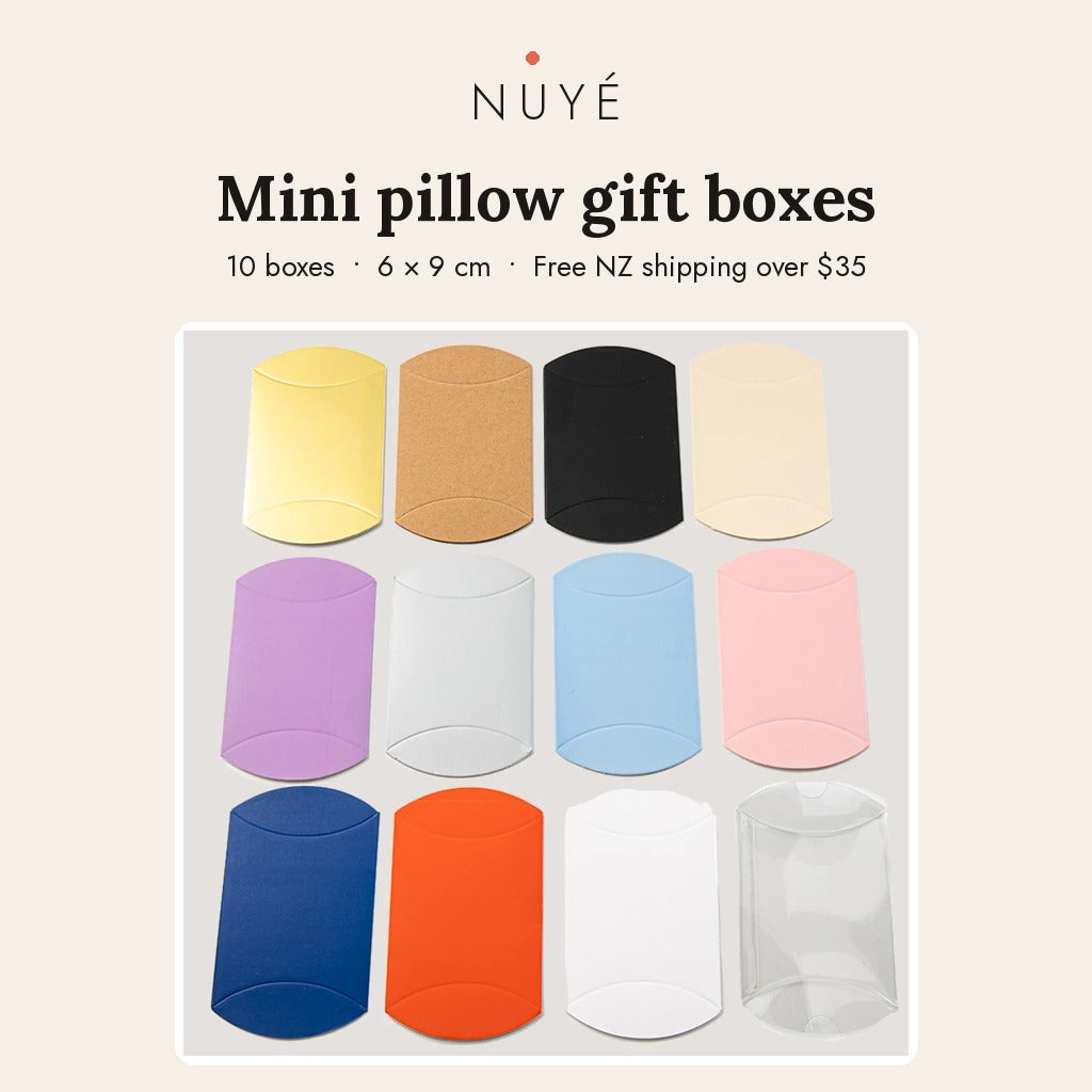 Mini Pillow Gift Boxes – 10 Pack