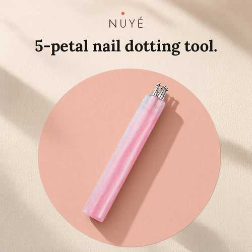 5-Petal Nail Dotting Tool (Pink)