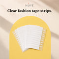 Clear Fashion Tape Strips – 36 Pack