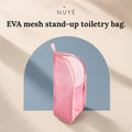 Stand-Up Mesh Toiletry Bag (Pink)