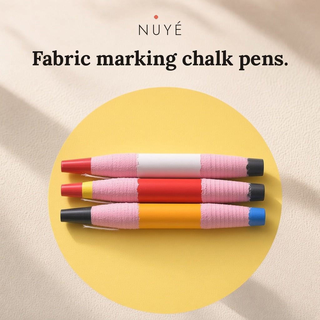 Fabric Marking Chalk Pens – 3 Pack