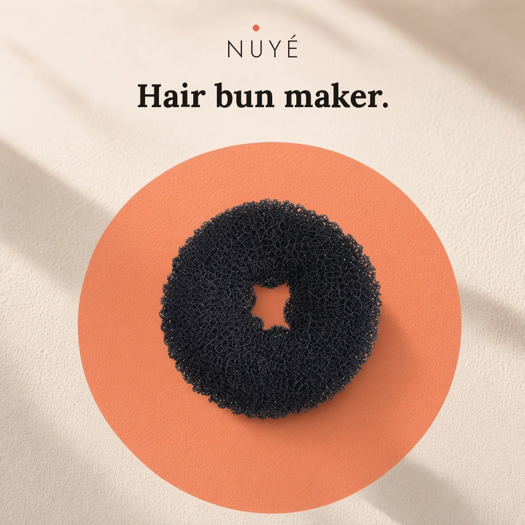 Hair Bun Maker (Black, Small)