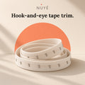Hook-and-Eye Tape Trim (Beige)