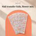 Nail Transfer Foils (Flower Mix) – 10 Pack