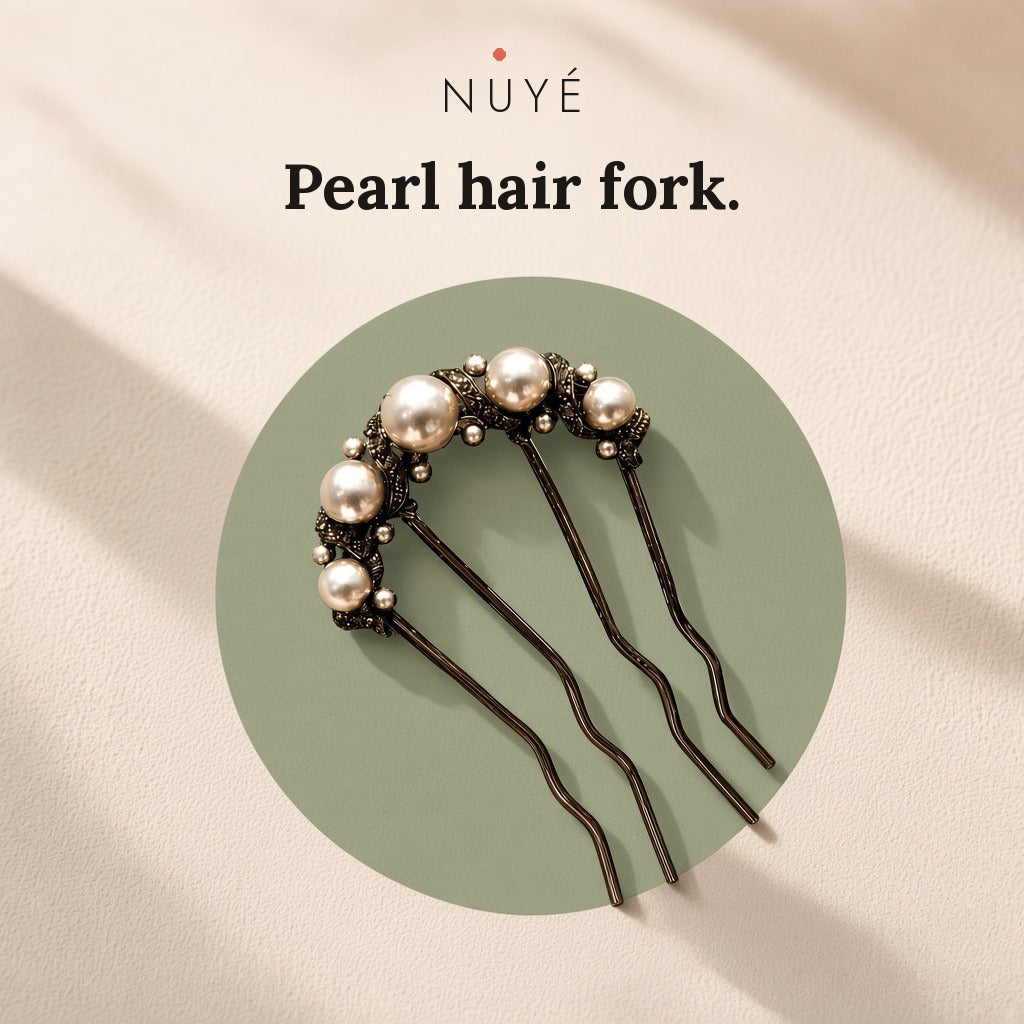 Pearl Hair Fork