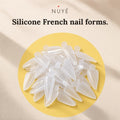 Silicone French Nail Forms – 48 Pack