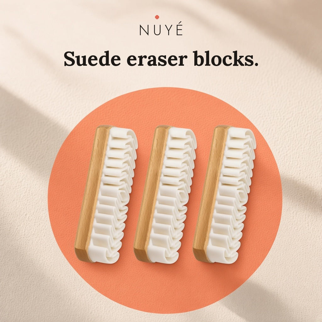 Suede Eraser Blocks – 3 Pack