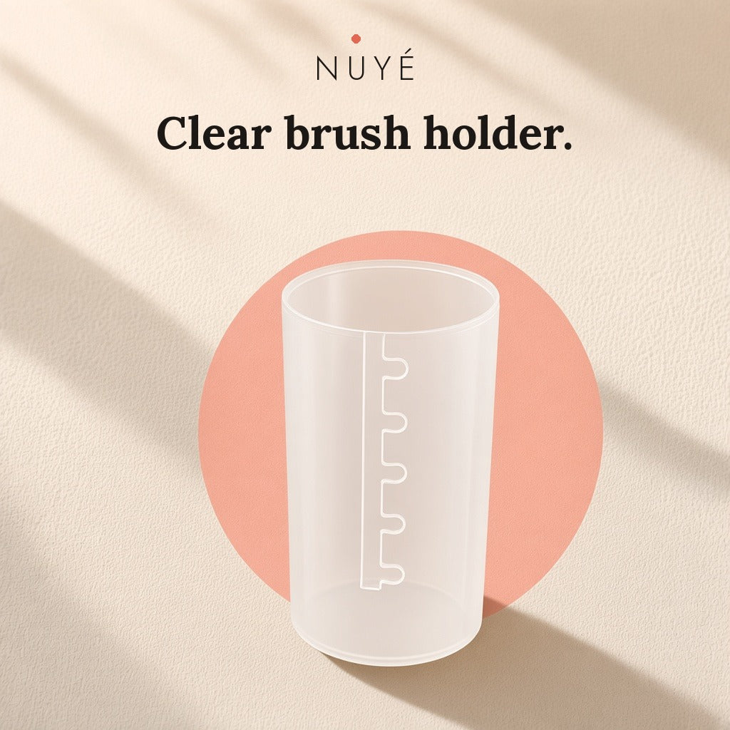 Clear Makeup Brush Holder