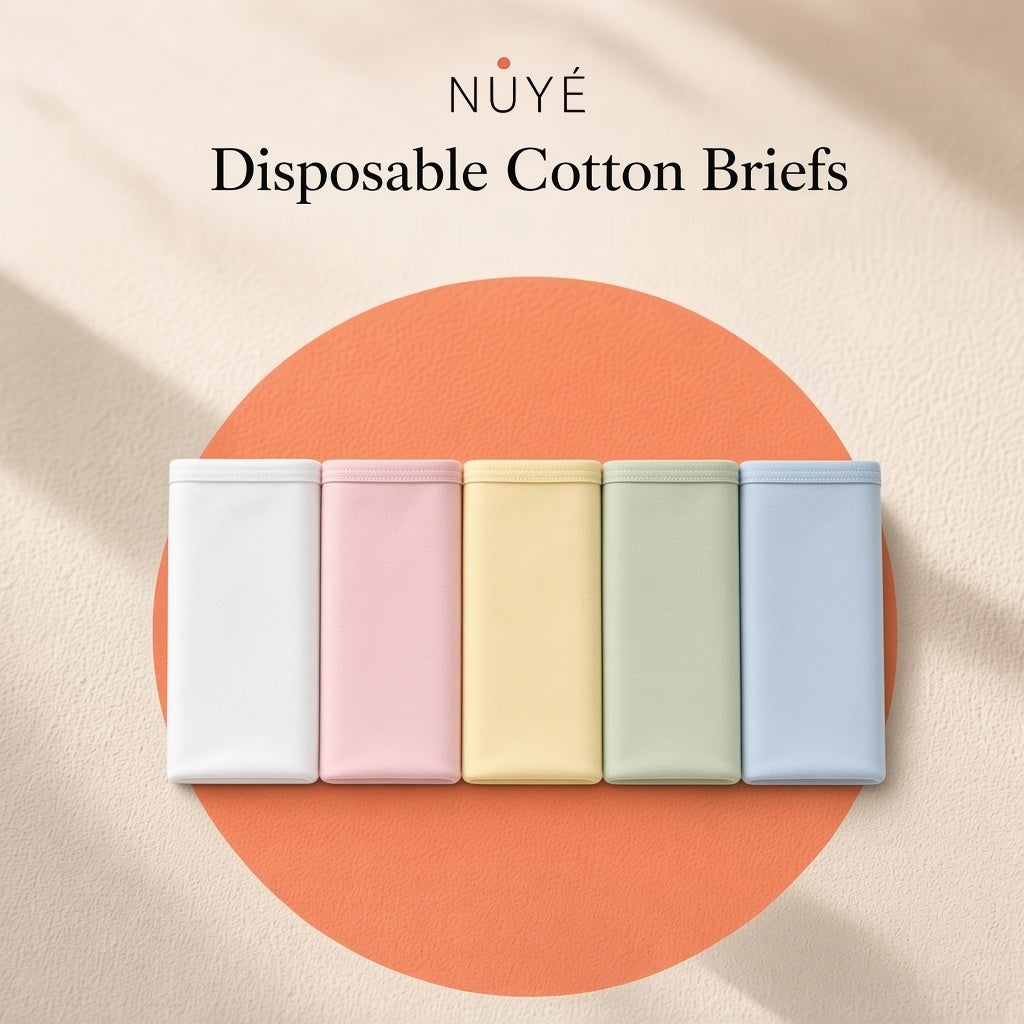 Disposable Cotton Briefs – 5 Pack