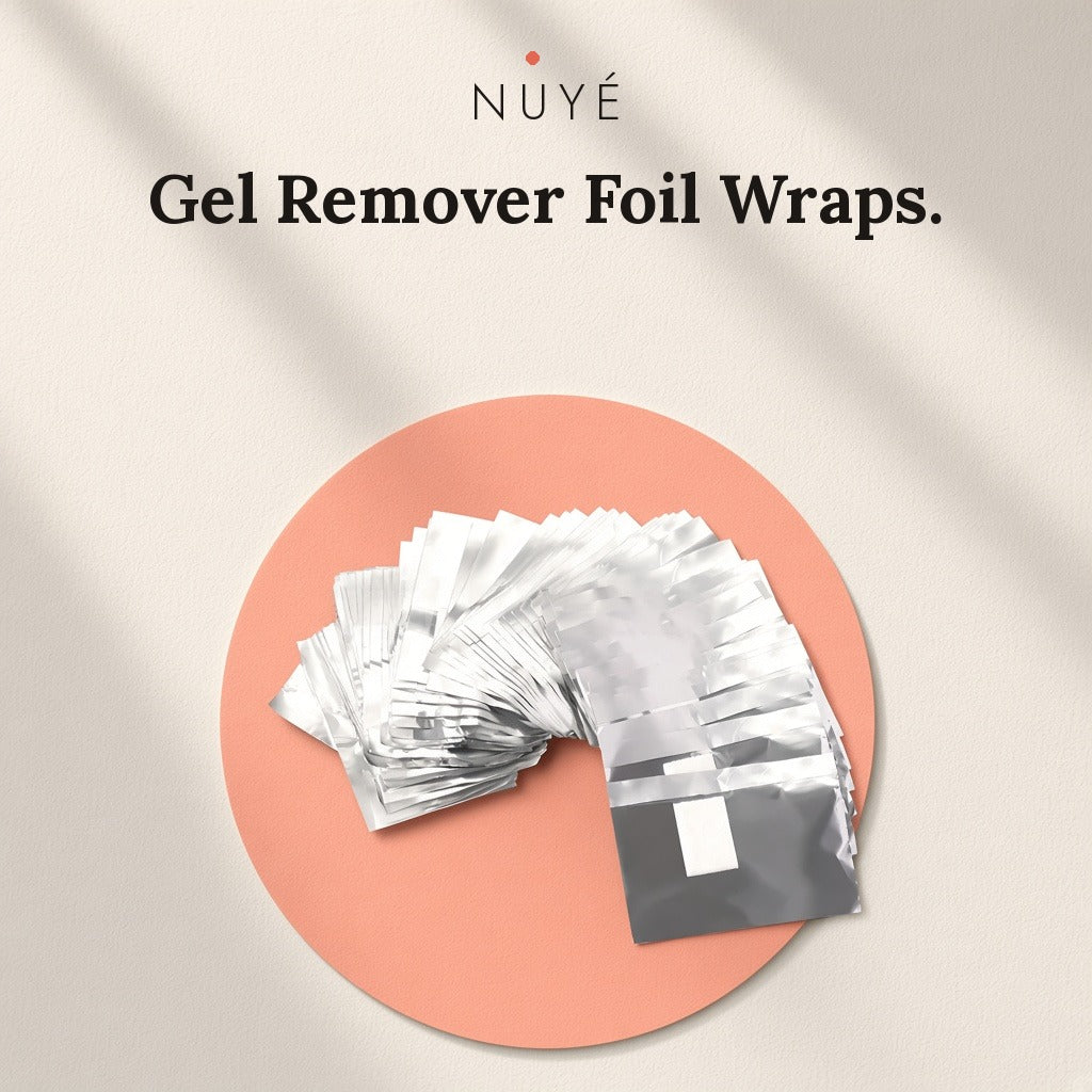 Gel Remover Foil Wraps – 50 Pack