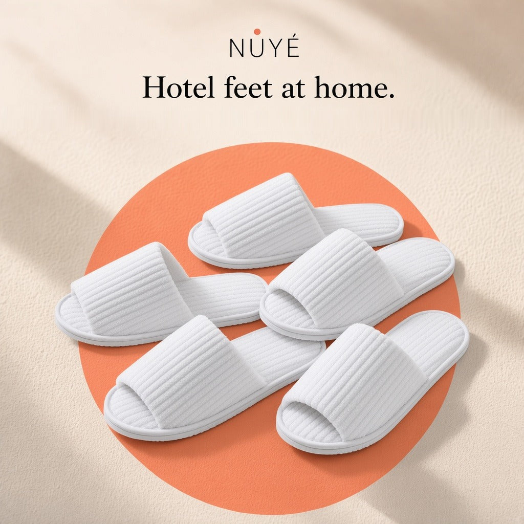 Disposable Slippers – 3 Pairs