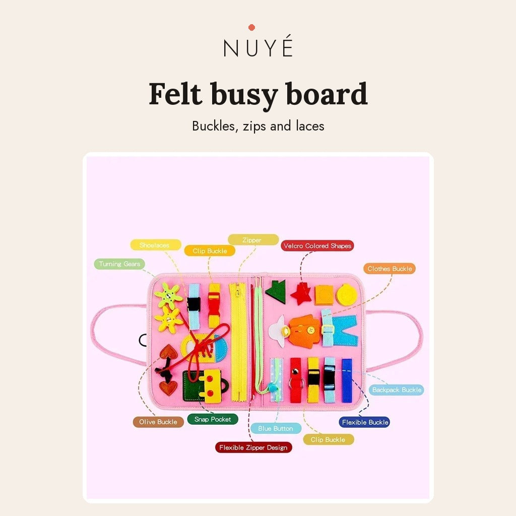 Kids' Felt Busy Board – 2 Pack