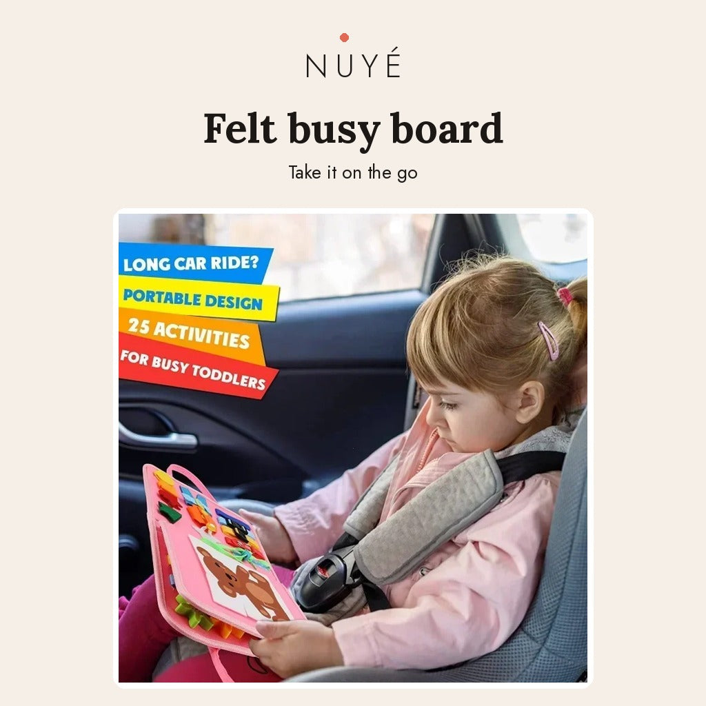 Kids' Felt Busy Board – 2 Pack