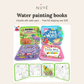 Kids' Water Painting Books with Pen – 4 Pack