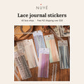 Lace Journal Stickers – 40 Pack