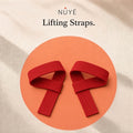 Cotton Lifting Straps (Red, 1 Pair)