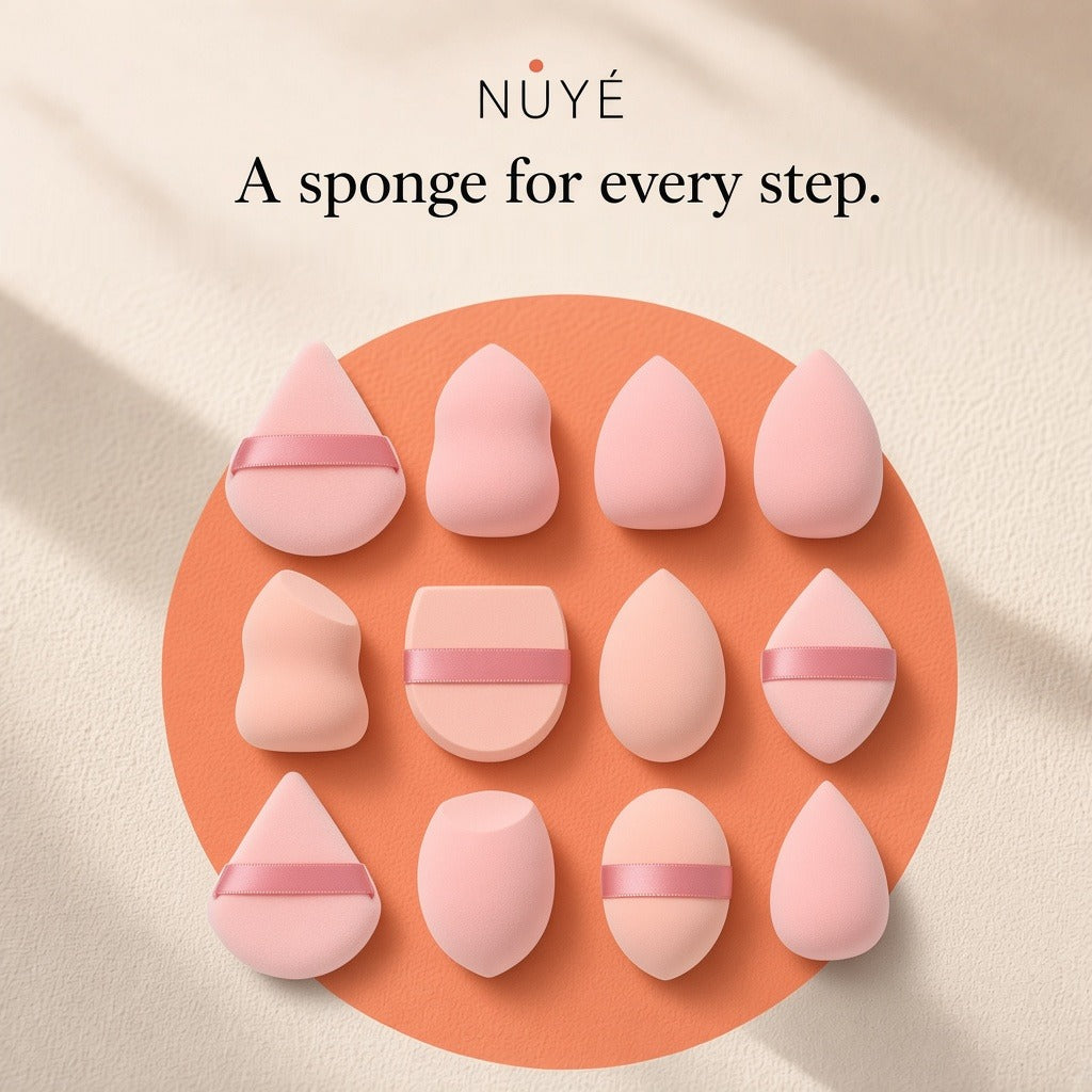 Makeup Sponge Set – 12 Pieces