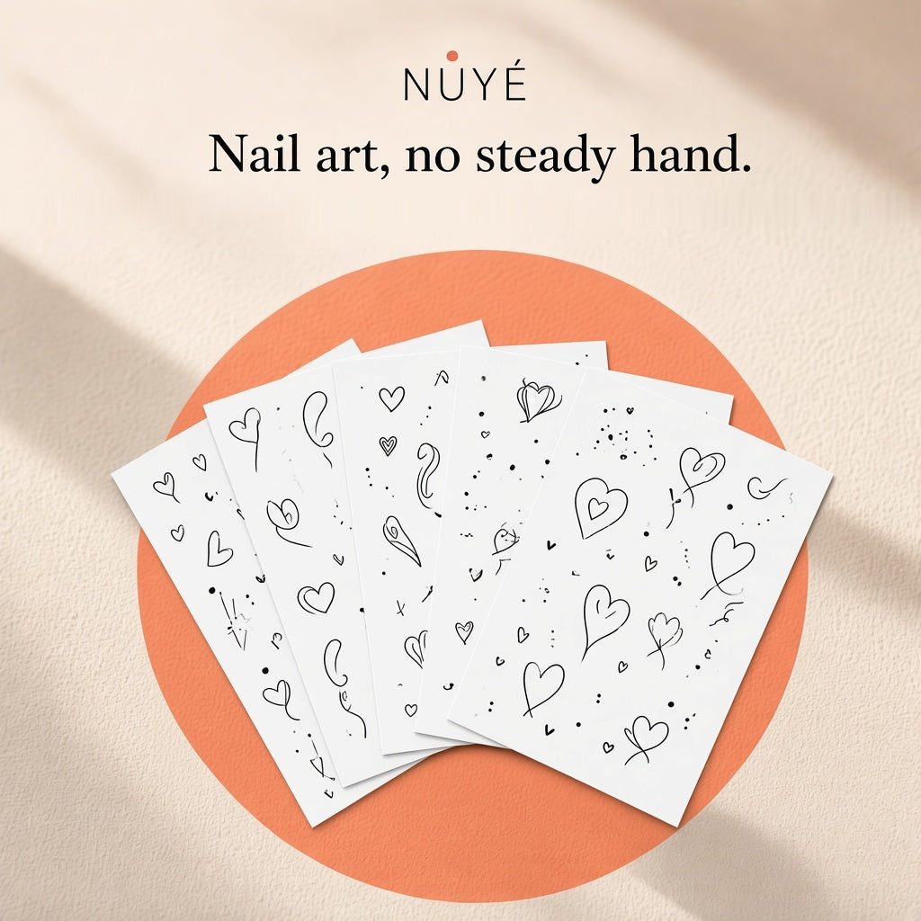 Nail Art Stickers – 5 Sheets