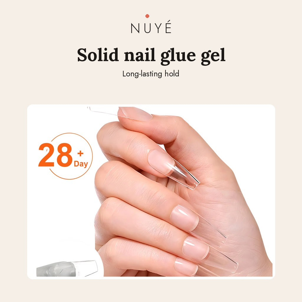 Solid Nail Glue Gel