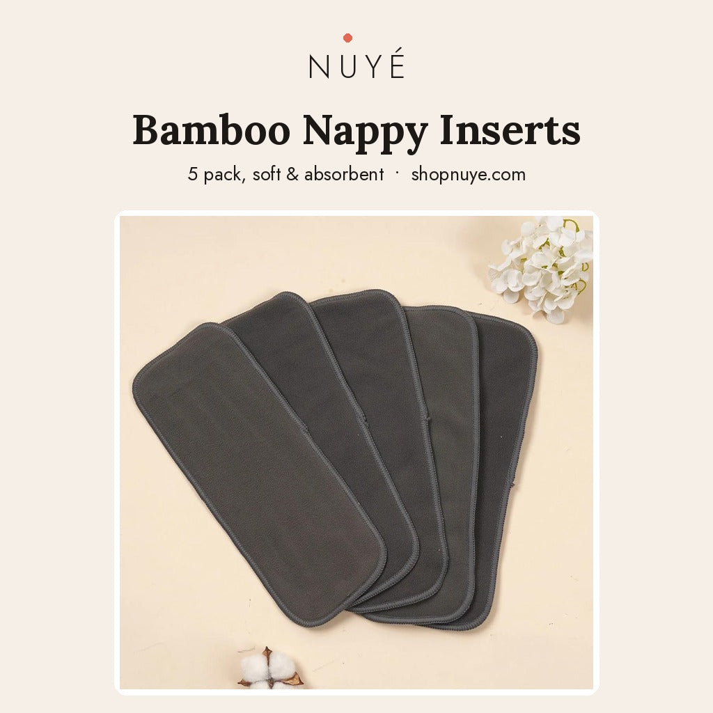 Bamboo Nappy Inserts - NUYÉ poster