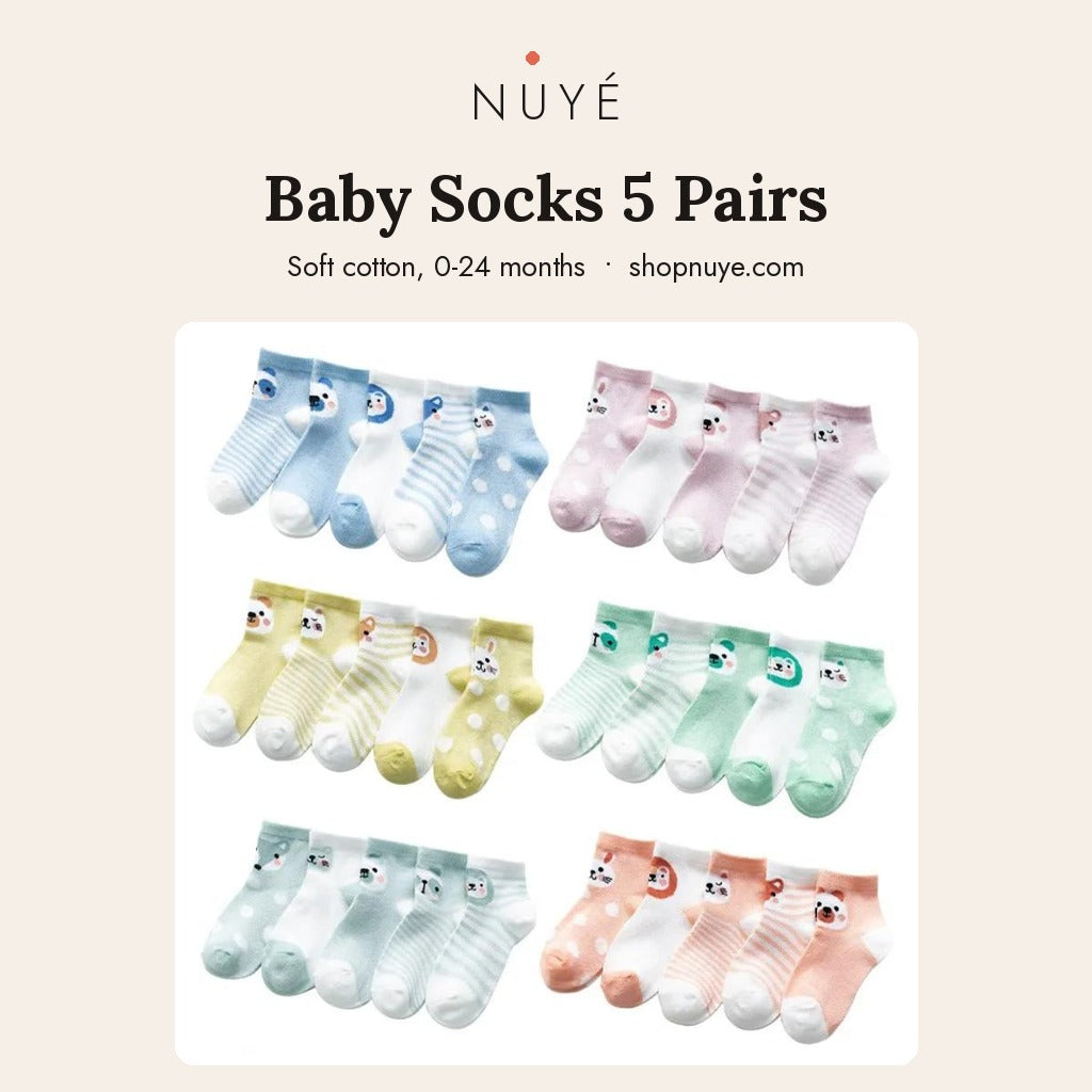 Baby Socks 5 Pairs - NUYÉ poster