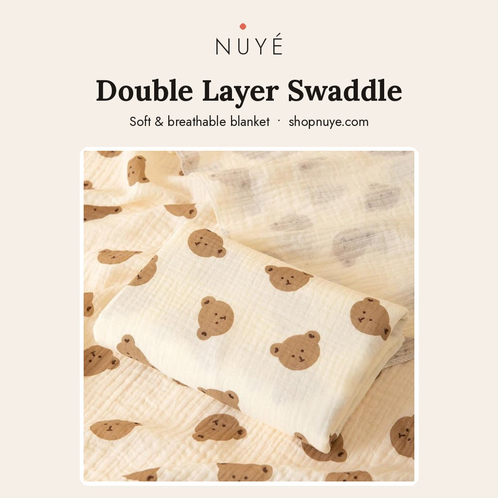 Double Layer Swaddle - NUYÉ poster