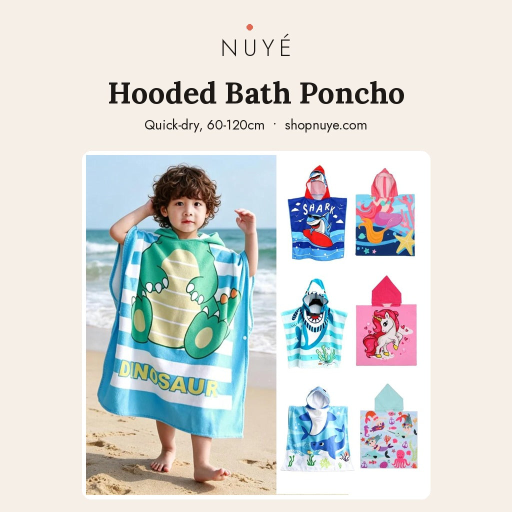 Hooded Bath Poncho - NUYÉ poster