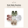Knit Baby Booties - NUYÉ poster