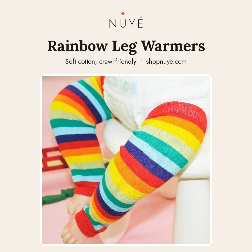 Rainbow Leg Warmers - NUYÉ poster