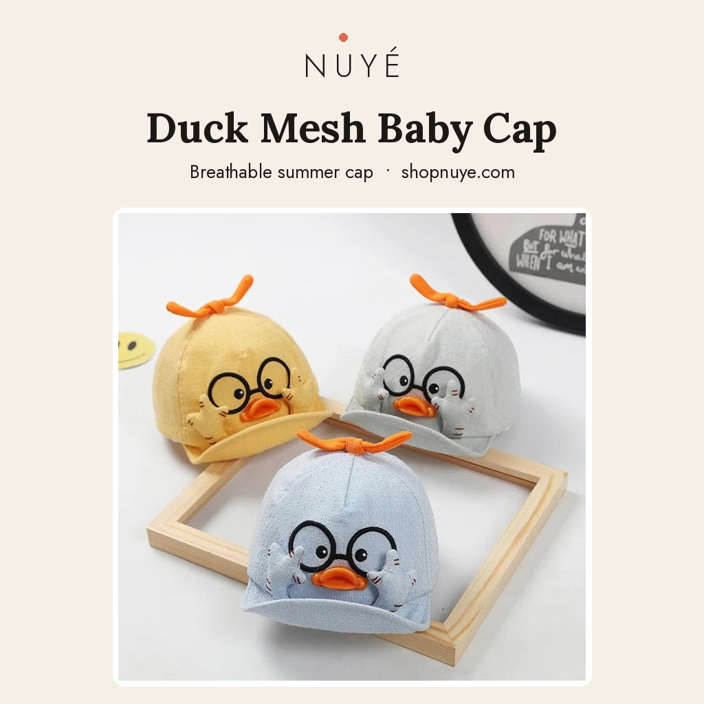 Duck Mesh Baby Cap - NUYÉ poster