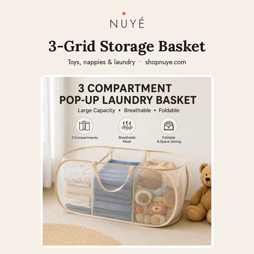 3-Grid Storage Basket - NUYÉ poster