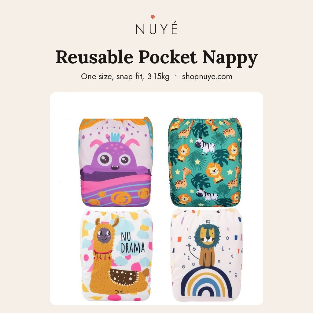 NUYÉ Reusable Pocket Nappy poster