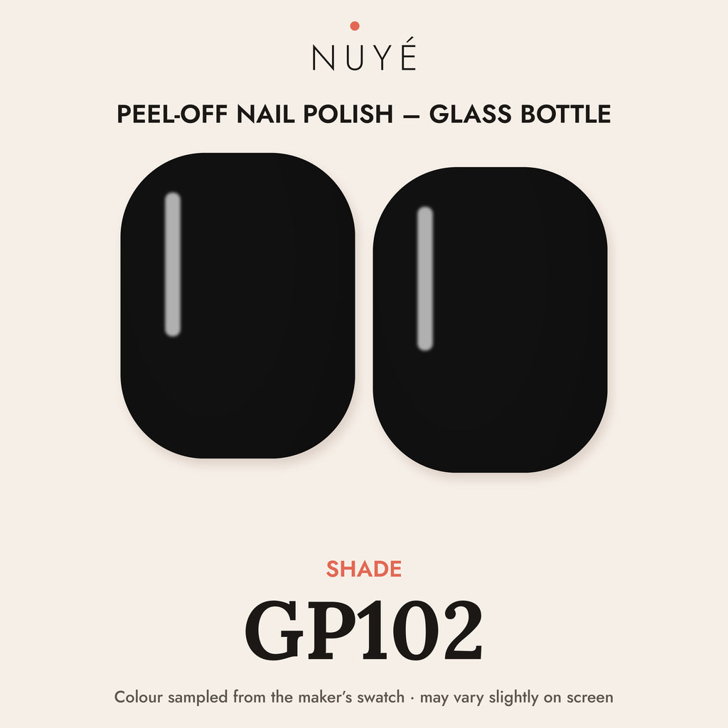 Peel-Off Nail Polish – Glass Bottle – shade GP102