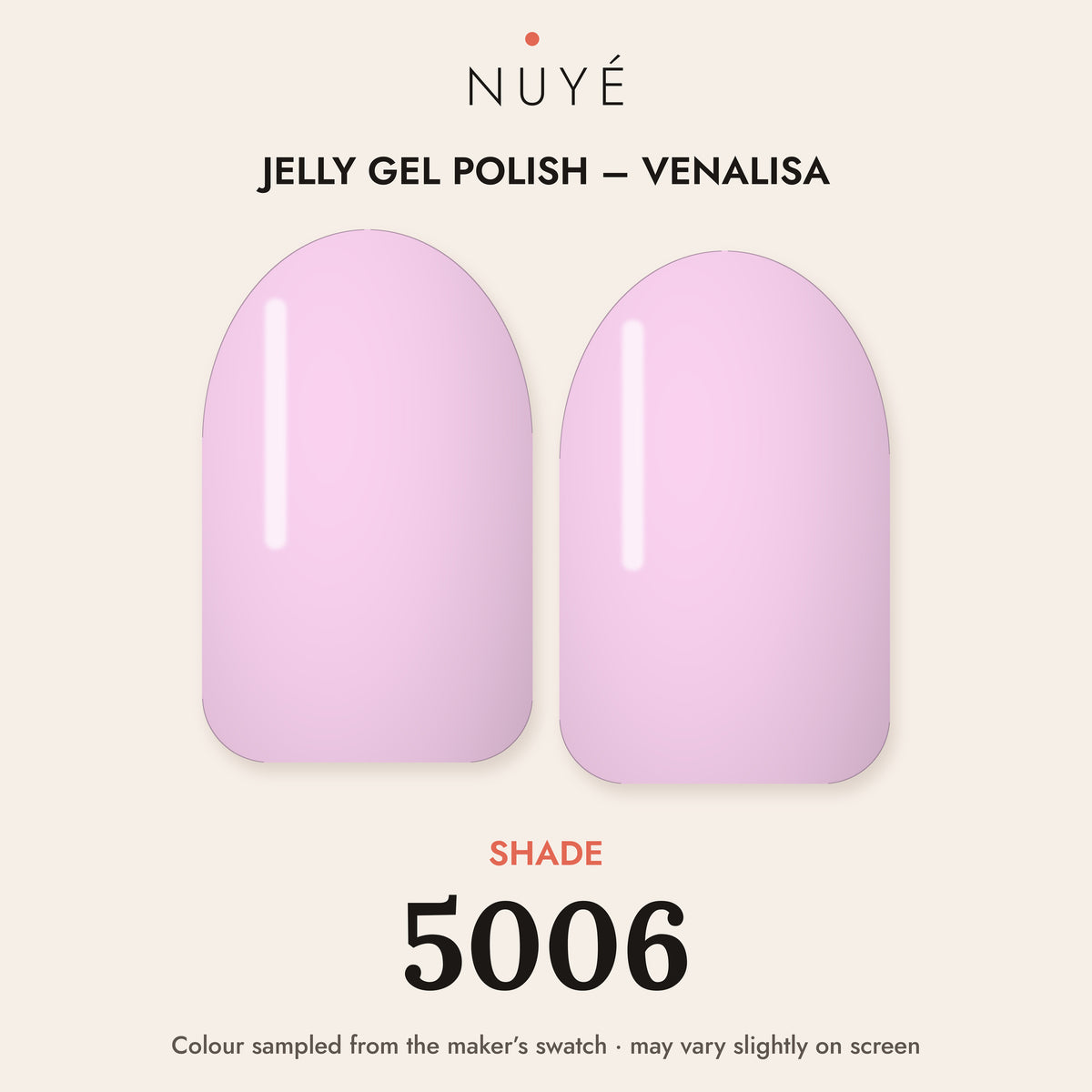 Jelly Gel Polish – Venalisa – shade 5006