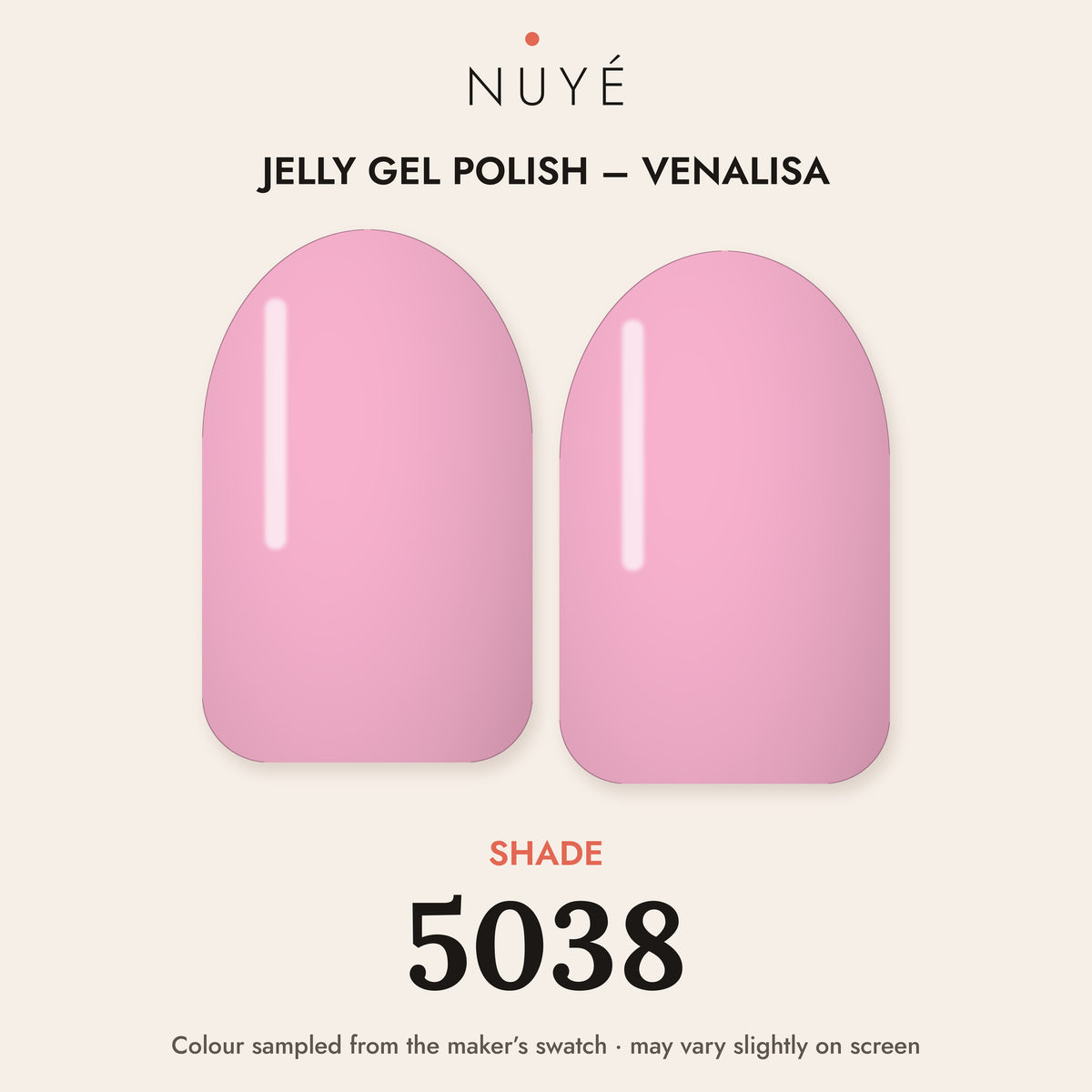 Jelly Gel Polish – Venalisa – shade 5038