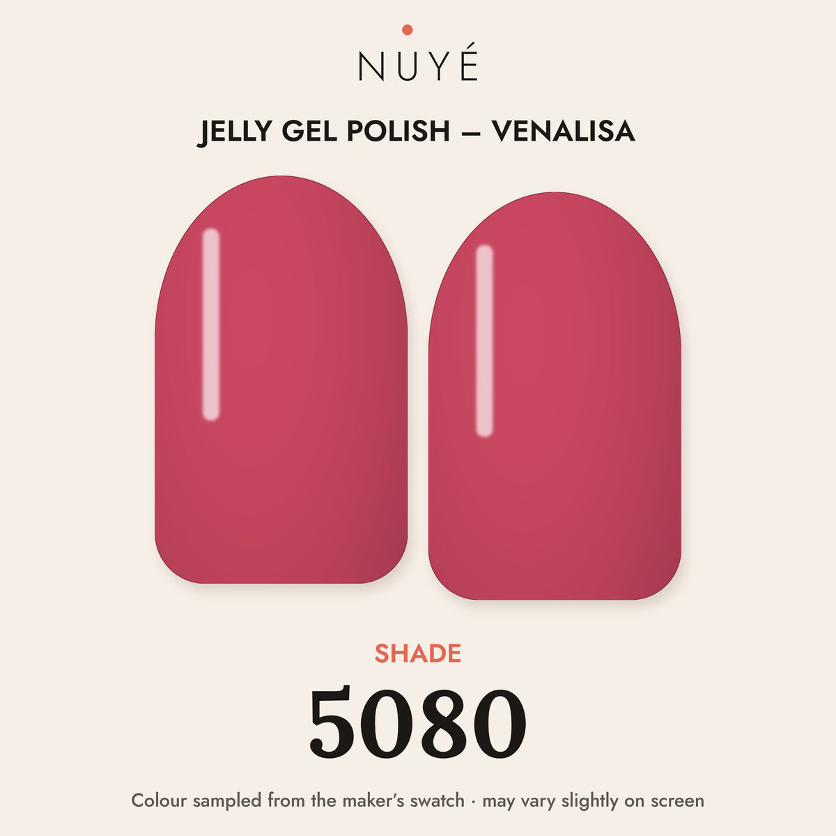 Jelly Gel Polish – Venalisa – shade 5080