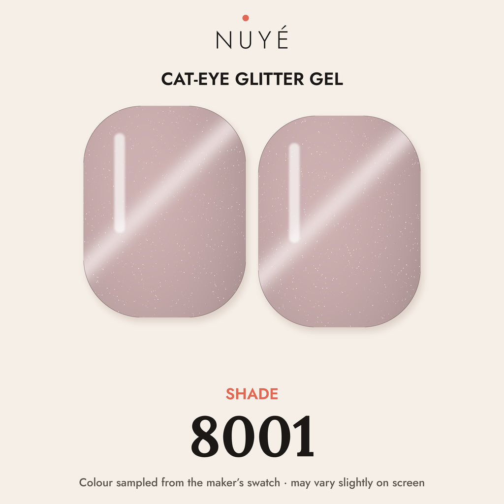 Cat-Eye Glitter Gel – shade 8001