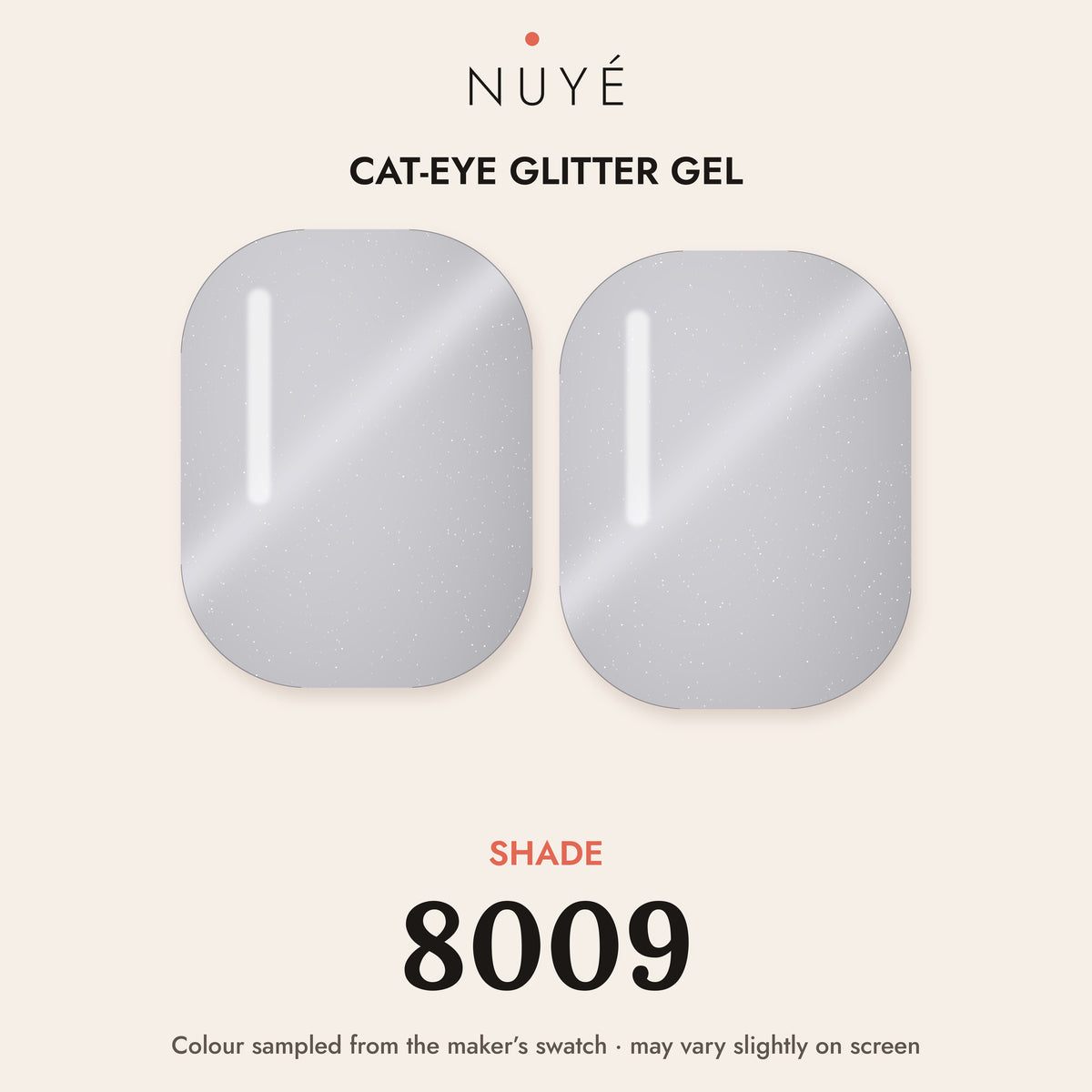 Cat-Eye Glitter Gel – shade 8009