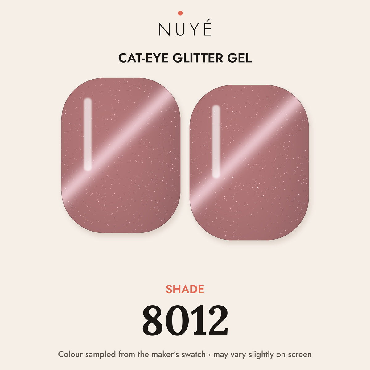 Cat-Eye Glitter Gel – shade 8012