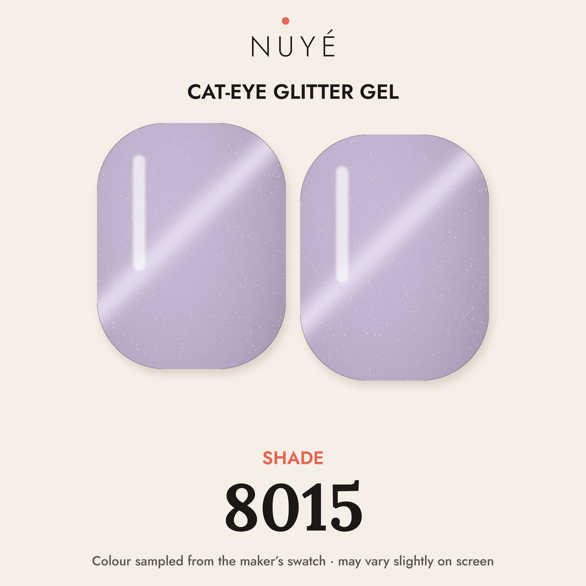 Cat-Eye Glitter Gel – shade 8015