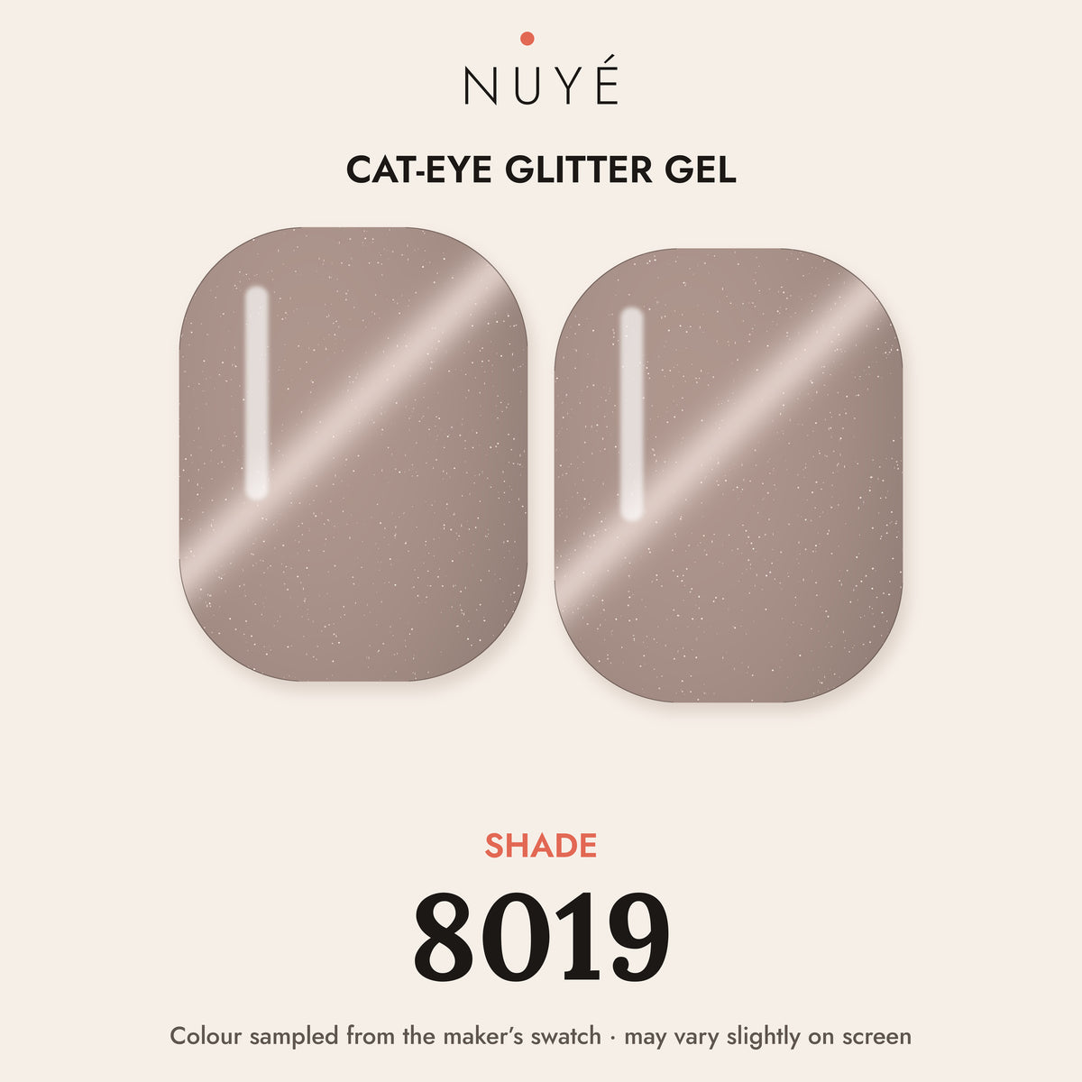 Cat-Eye Glitter Gel – shade 8019