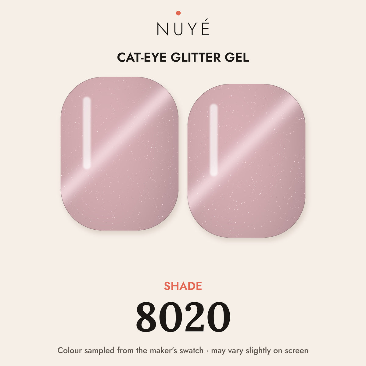 Cat-Eye Glitter Gel – shade 8020