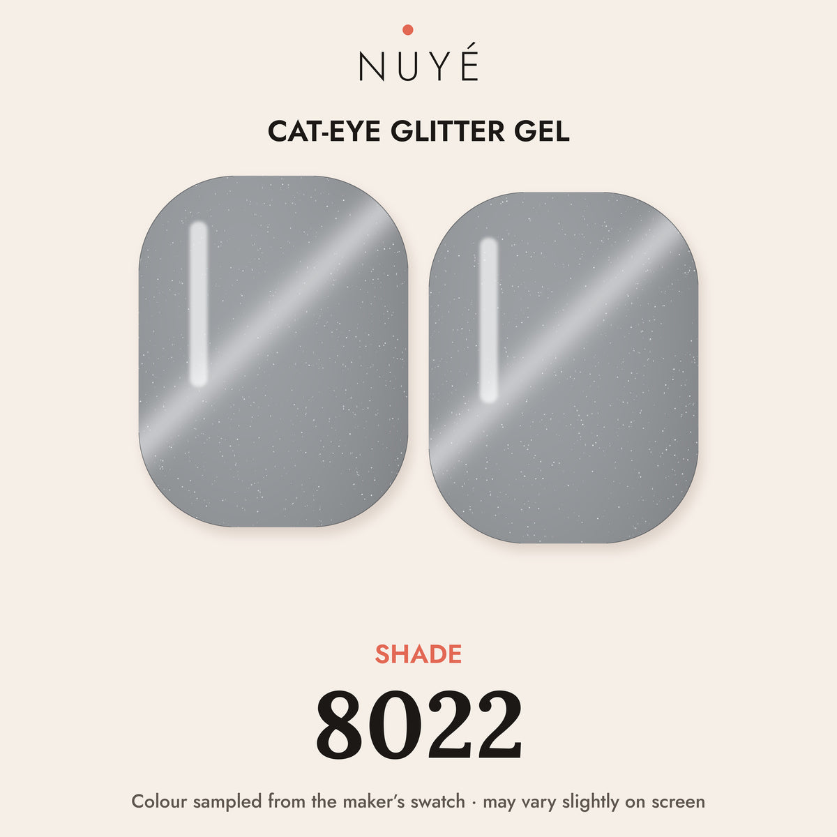 Cat-Eye Glitter Gel – shade 8022
