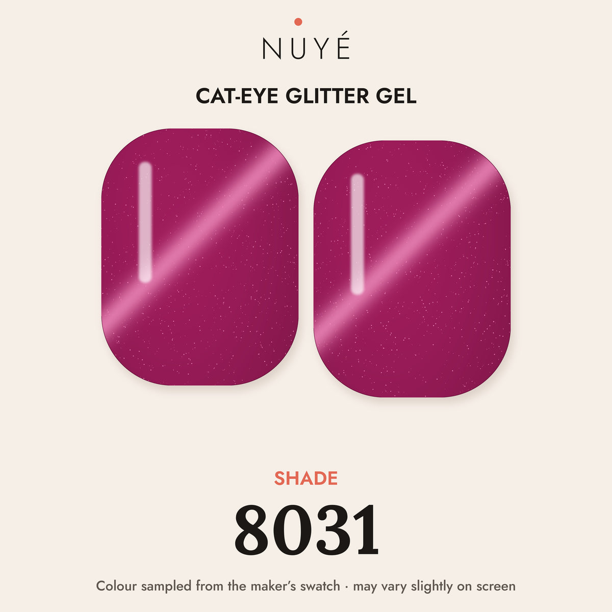 Cat-Eye Glitter Gel – shade 8031